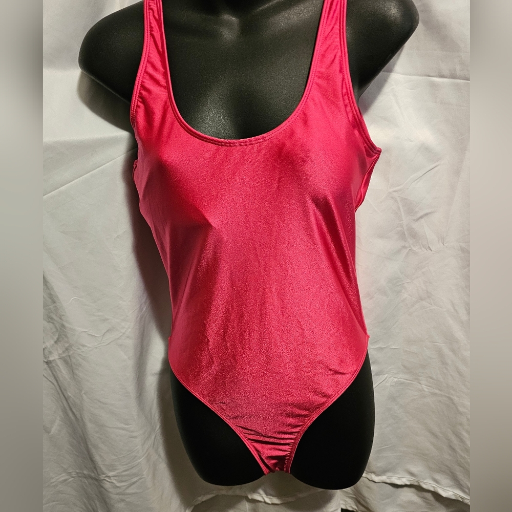 HOLIPICK- Women's Pink tummy control Swimsuit Size L